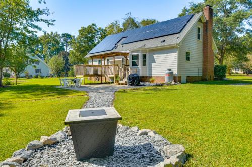 Fuquay-Varina House | 15 Mi to Raleigh: Dog-Friendly Home w/Fire Pit!