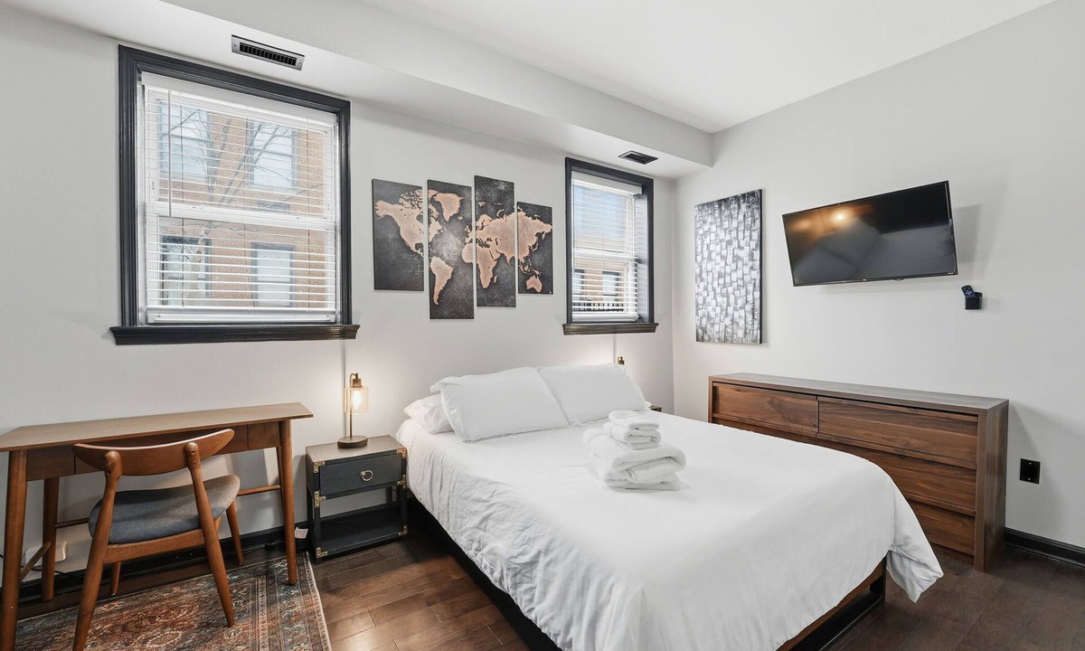 Shaw Apartment | 1BR DC · Monthly Stays · Walk to Metro, Parking