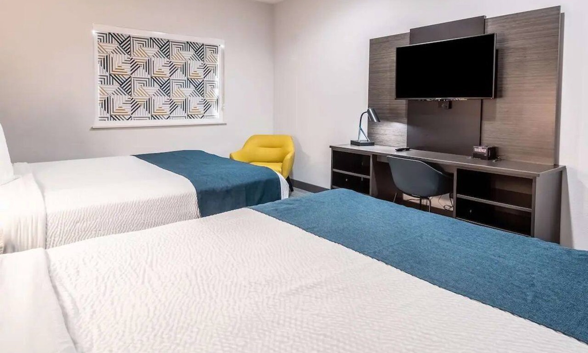Mesquite Hotel | 2 Accommodations | 4.9 Mi from Trinity Forest Adventure Park | Pets Allowed