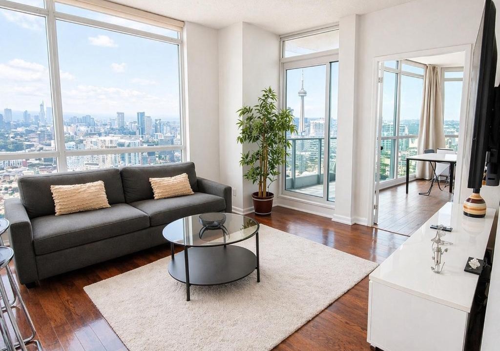 Fort York Apartment | 2 Bedroom Condo With City Views and Free Parking