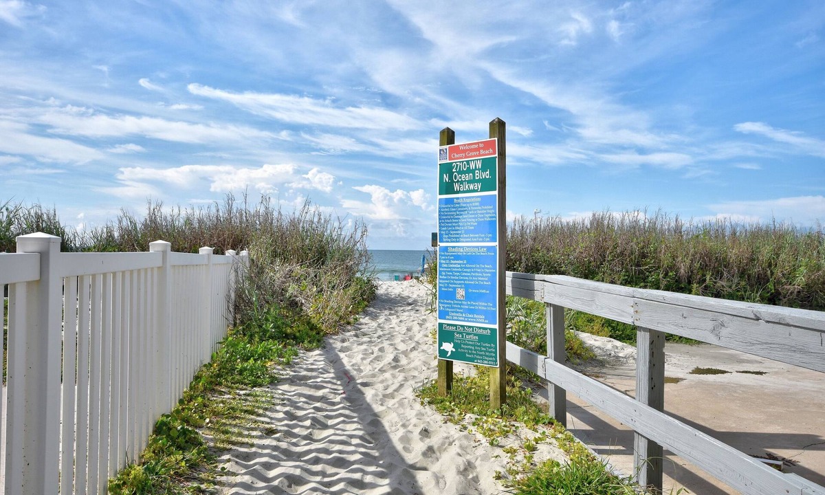 Cherry Grove Beach Condo | 202 28th Ave Unit 6 1 Bedroom Condo
