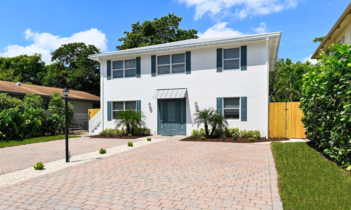 Delray Beach House | 4/2 + 4/2 duplex with heated pool two blocks Atlantic Ave