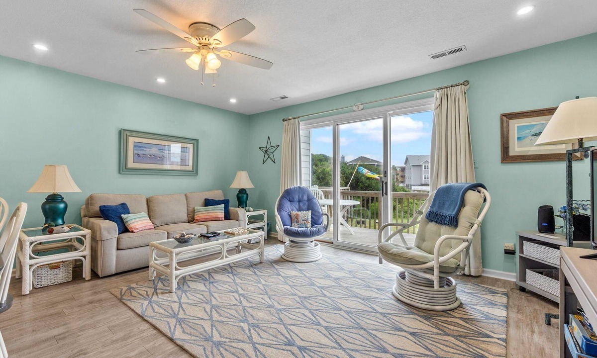 Sea Acres House | 4217- Anne's Place - Cozy Duck Townhome | Walk to Beach & Shops