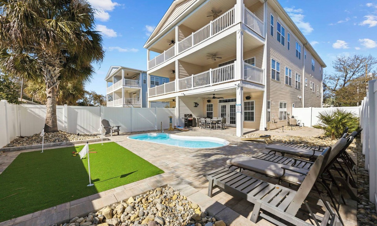 Windy Hill Villa | 5 Bdrm Home w/Epic Gameroom, Pool, Put put, 7 Bds