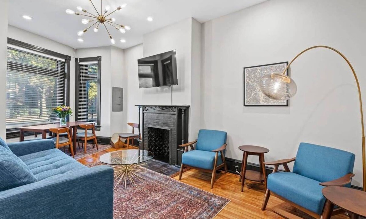 Shaw Apartment | 5BR DC Townhome · Sleeps 16 · Private Patio