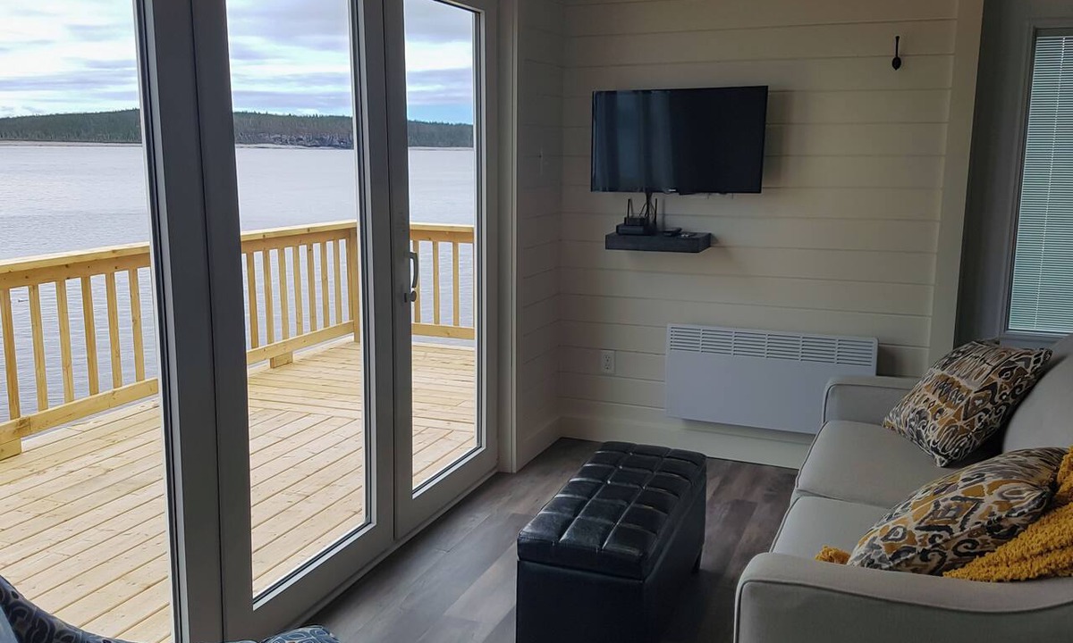 Port Saunders Cottage | A Wave From It All Ocean Front