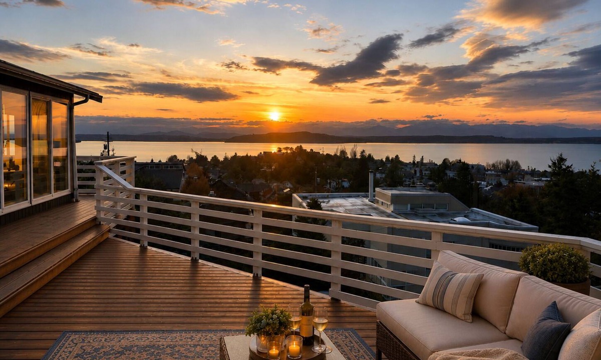 Alki House | Alki Sunset Views+Hot Tub/World Cup Stay