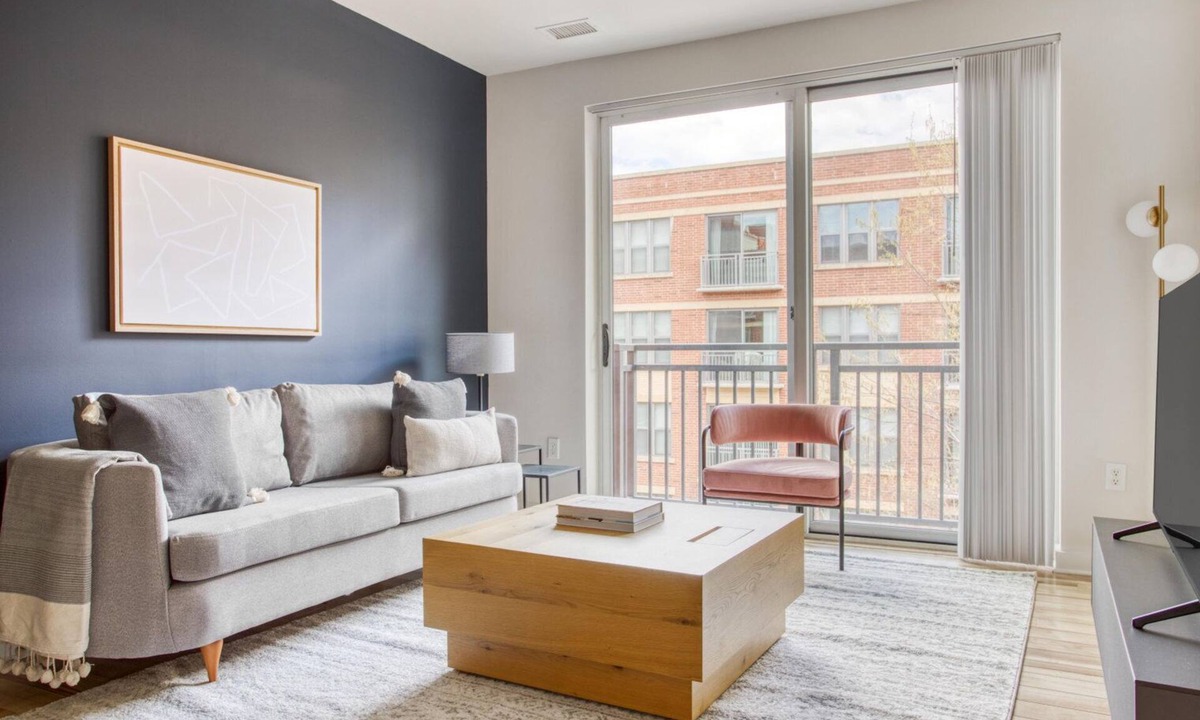Near Northeast Apartment | Amazing H Street 1BR w/Rooftop Pool & Gym, walk to Metro, by Blueground