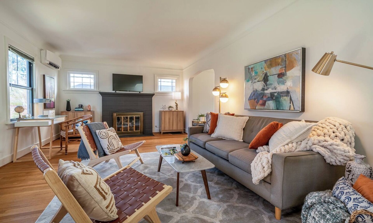 Whittier Heights House | Ballard Tudor: Stylish, Quiet & Steps to Eatery
