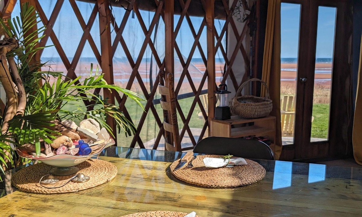 Botsford House | Beachfront Yurt.Just you and the Beach!