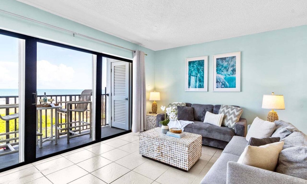 Avon By The Sea Condo | Beautiful Direct Oceanfront Condo W/Heated Pool & Steps to the Pier!🌴
