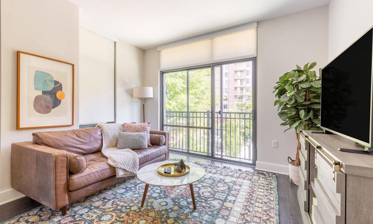 Bethesda Apartment | Blueground | Bethesda, rooftop, nr Bethesda Park