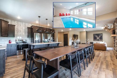 Hollister House | Branson 10 Bedroom Lakeside Lodge! PRIVATE HEATED POOL!