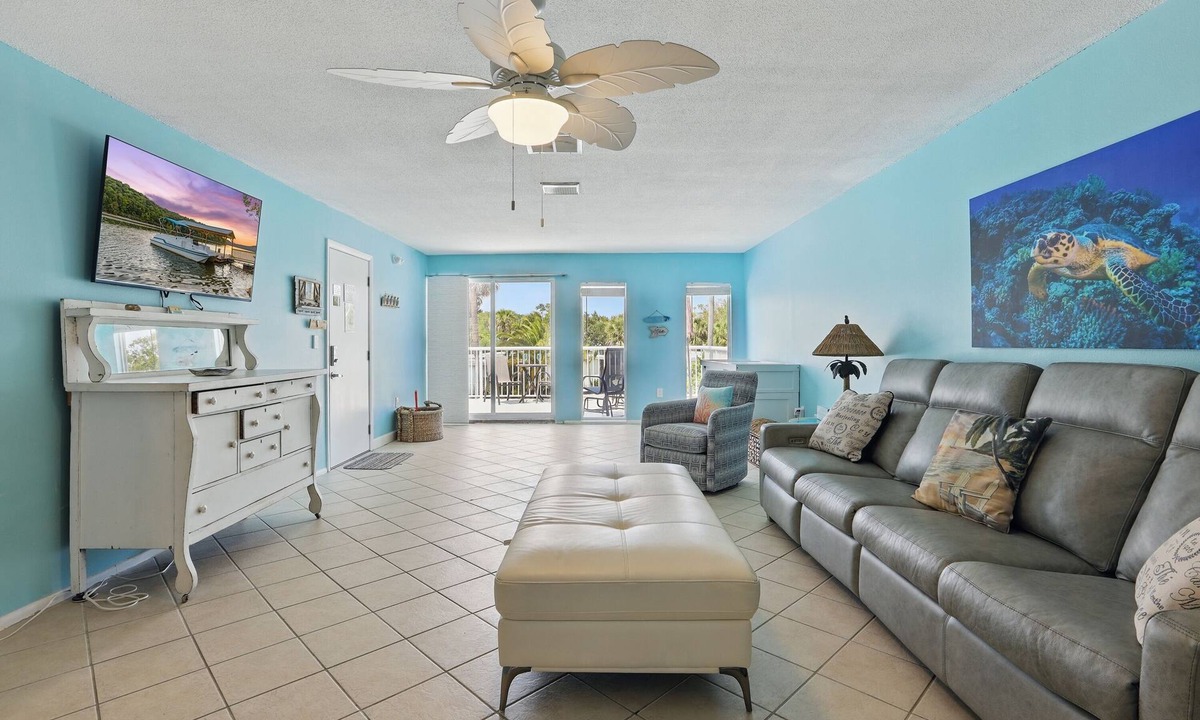 Port Canaveral Villa | Cape Canaveral, 2nd Story, 3 Bedroom, 2 Bathroom, Rooftop Deck, near Beach