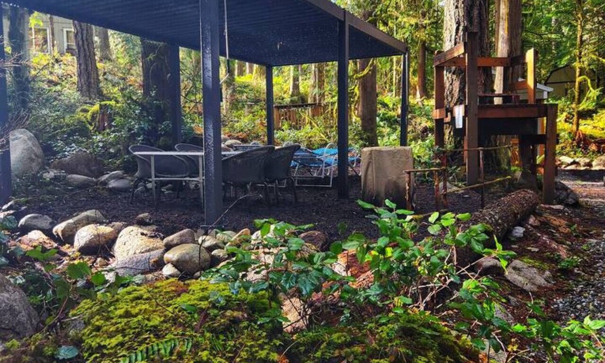Marblemount RV Rental | Cascade Rustic Base Camp - large camping lot