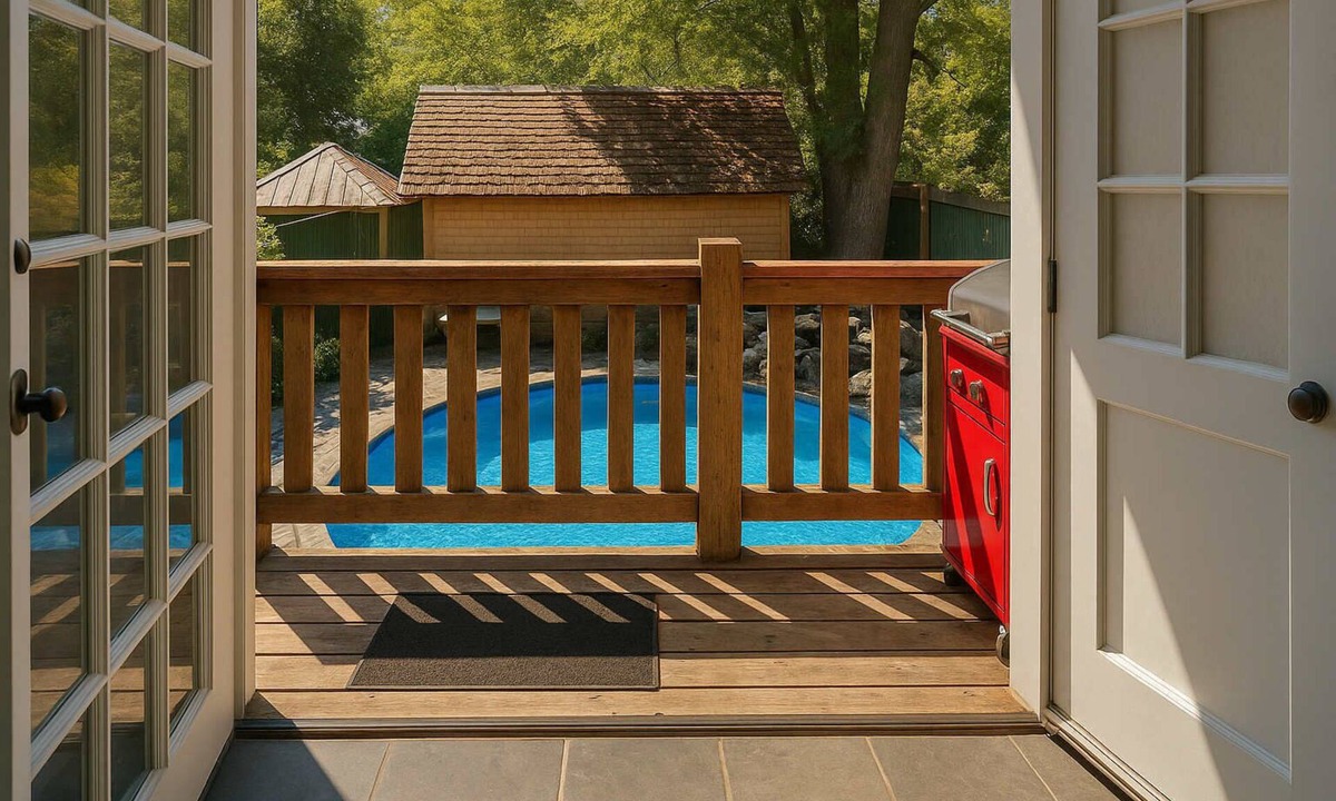 Saanich East Apartment | Charming "Melrose Place" w Year-Round Heated Pool, Deck & Grill