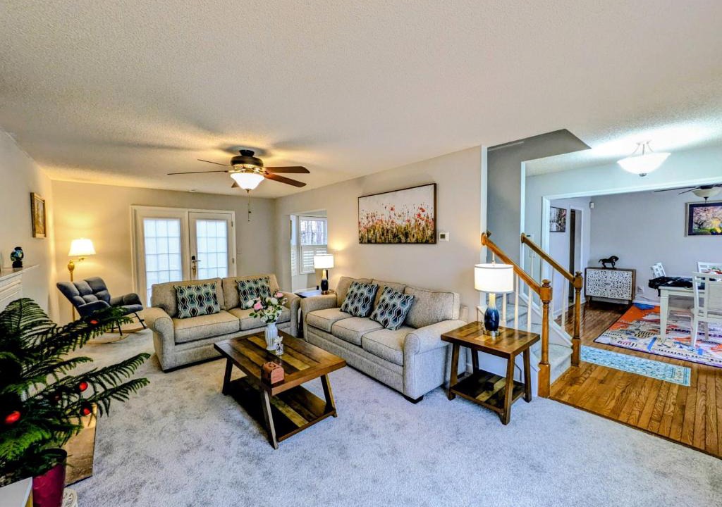 Cary House | Cozy 3BR 3BA Entire House near RTP RDU Cary Apex
