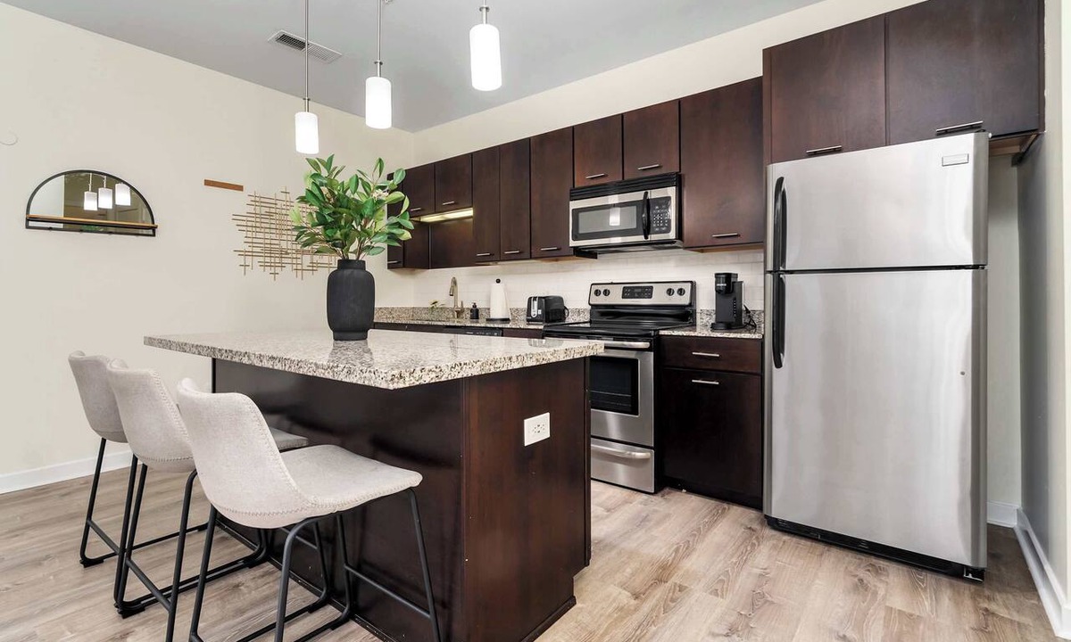 Grandview Heights Apartment | Elegant 1-Bedroom Luxury Unit with Pool Access