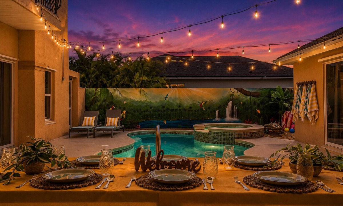 Cape Coral Villa | Fenced Yard & Pool · BBQ & Kayaks