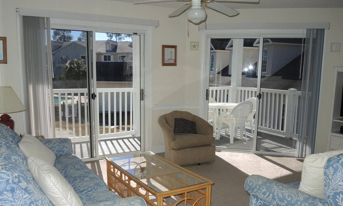 Calabash Villa | Full Kitchen, 2 Bedrooms, 2 Bathrooms, 27 Hole Golf Resort, Close to Beach in Calabash, NC(1506)