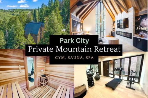 Summit Park House | Gorgeous Mountain House with Sauna, Gym, Hot Tub