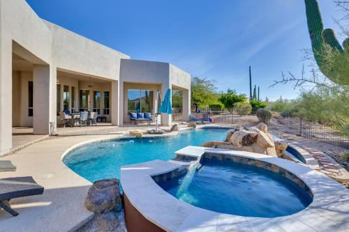 Black Mountain Shadows House | Infinity Pool: Stunning Home in Cave Creek!