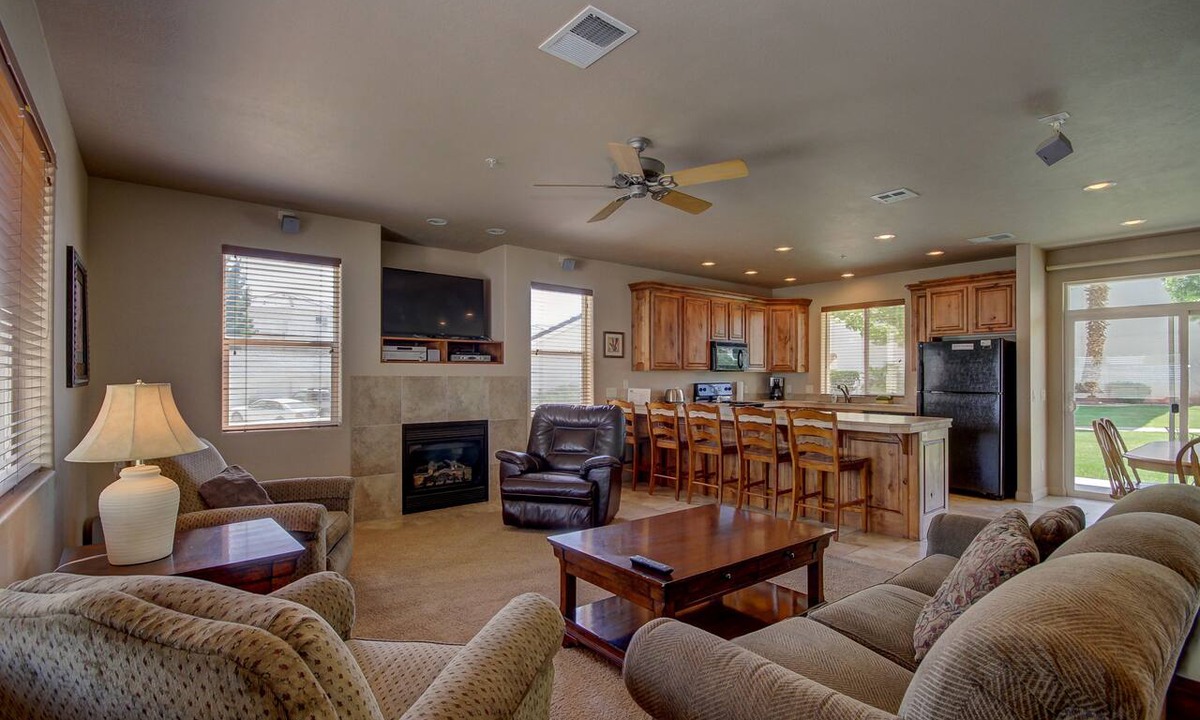 St. George Condo | Las Palmas All Amenities Inclusive Resort | Bottom Level Walks to Playground & Pool | #1801