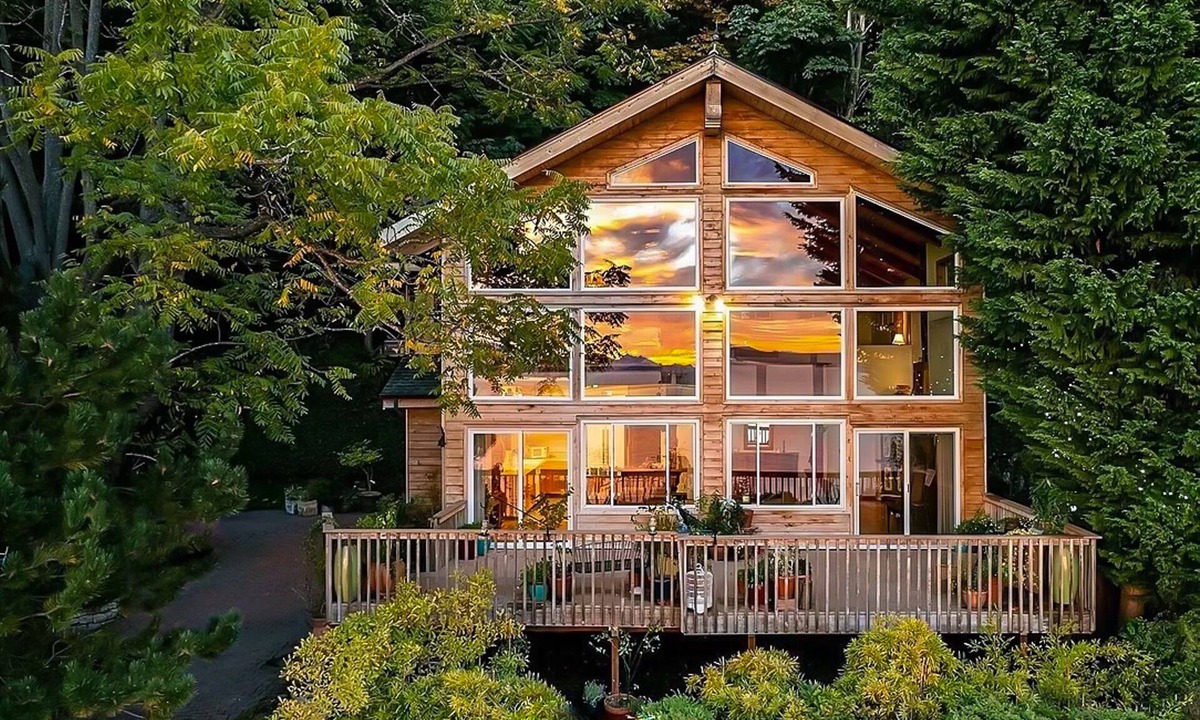 Alki House | Lovely, open home with water views, scenic deck, & 2 fireplaces - near Seattle
