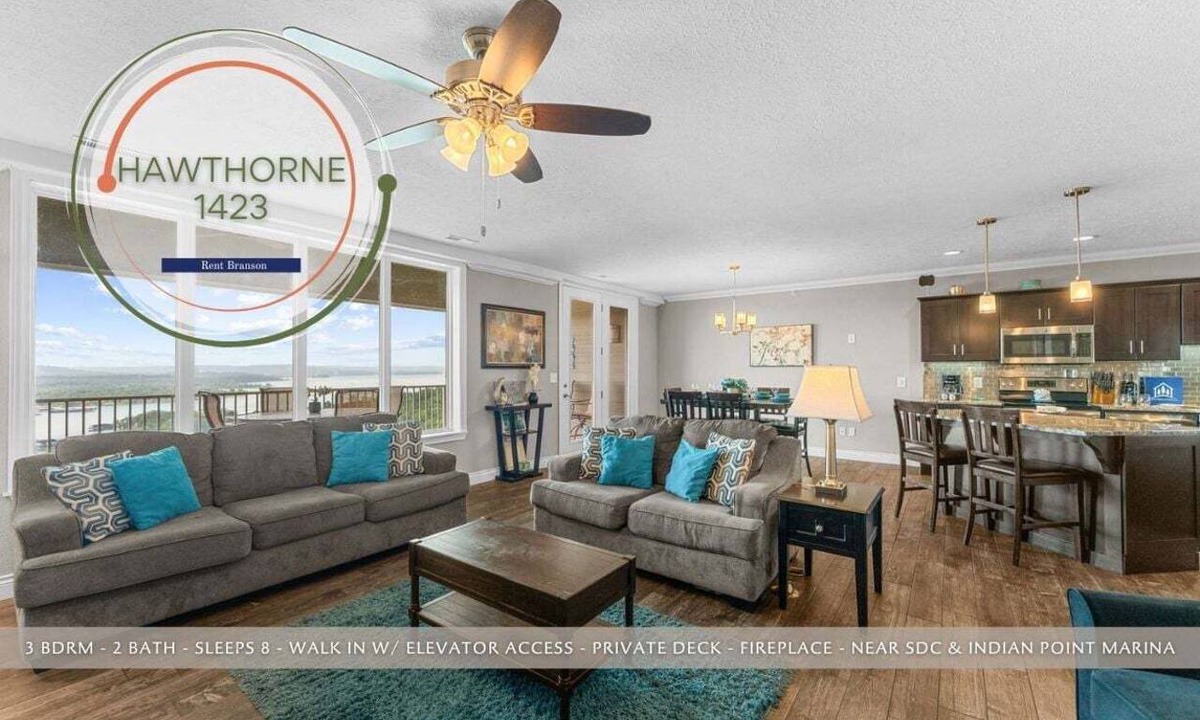 Indian Point Condo | Luxury Condo with Lake Views, Free WiFi & Minutes from Silver Dollar City