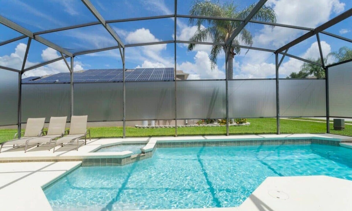 West Haven House | Magical 4BR Family Home w/Pool Near Disney (150)