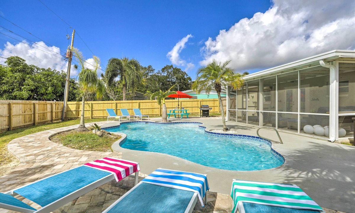 Merritt Island House | Merritt Island Oasis w/Pool ~ 7 Mi to Beach!