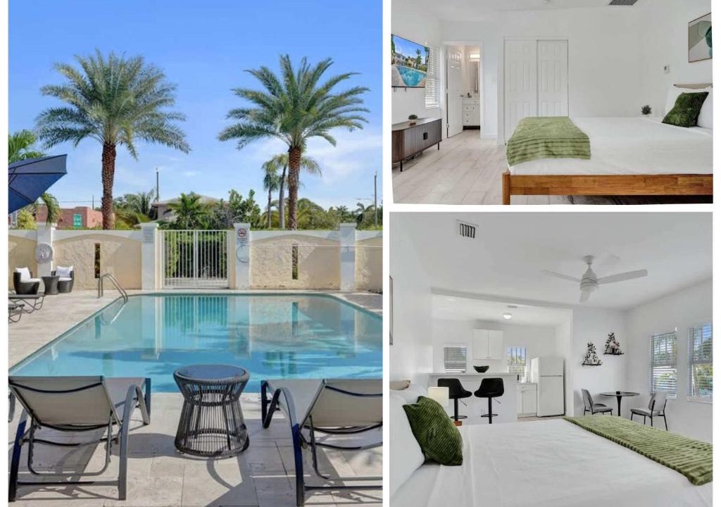 Mango Groves Apartment | Modern Studio w Kitchen and Pool at Lake Worth