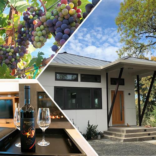 Healdsburg Villa | Modern Wine Country Home on 10 acres with vineyard