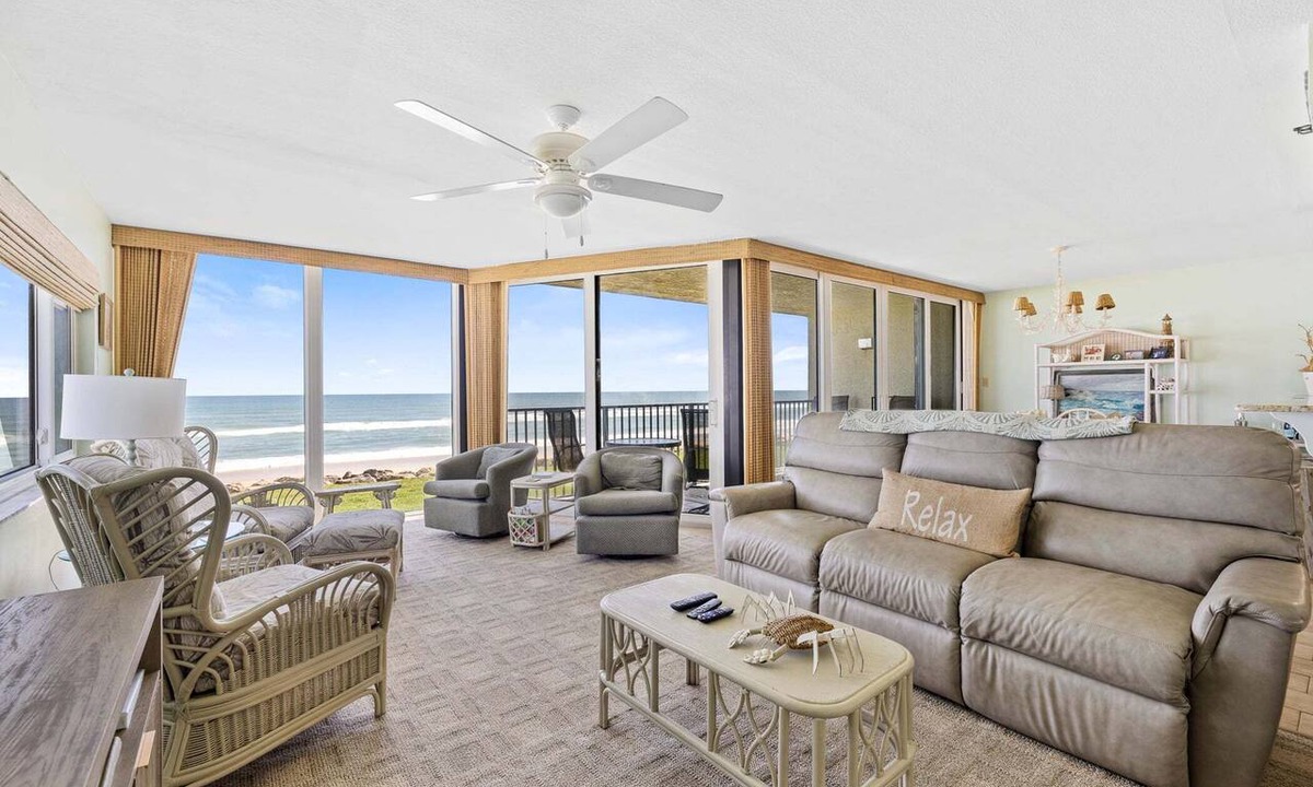 Bethune Beach Condo | Oceanfront Corner Unit at Chadham-by-the-Sea/Car Free Beach/CH210