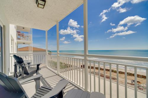 South Patrick Shores House | Oceanfront Satellite Beach Condo w/Balcony, Views