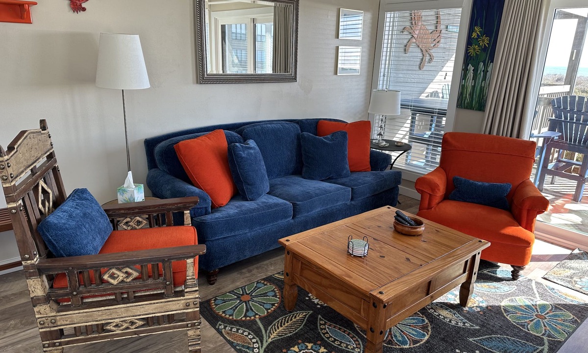 Duck Condo | OCEANFRONT@ The Lucky Duck- 100% renovated, clean, cozy & well-appointed.