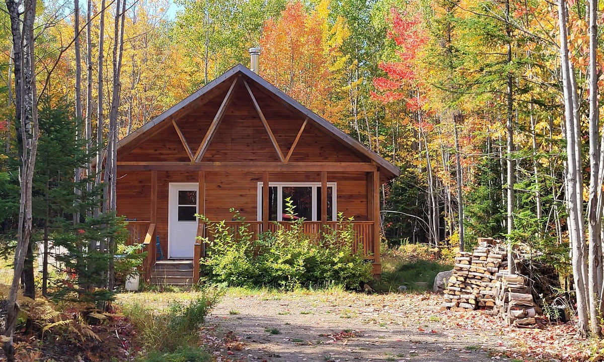 Gloucester County Cottage | Off grid cottage in the woods. Peaceful,in nature, pet friendly. no electricity