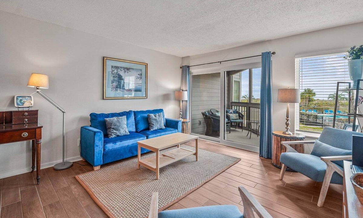 Oceanmarsh Subdivision Condo | Pool and Ocean Views - First Floor Villa on Harbor Island