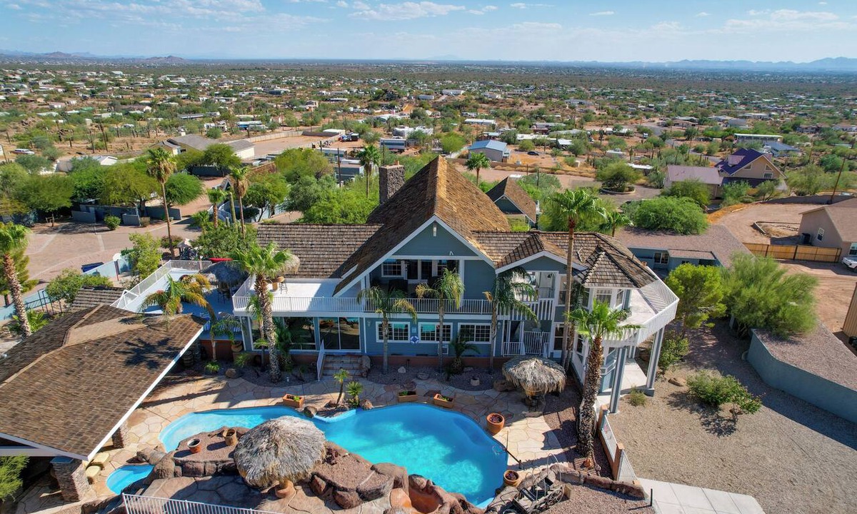 Apache Junction House | Pool w/Slide & Playground: Arizona Group Getaway!