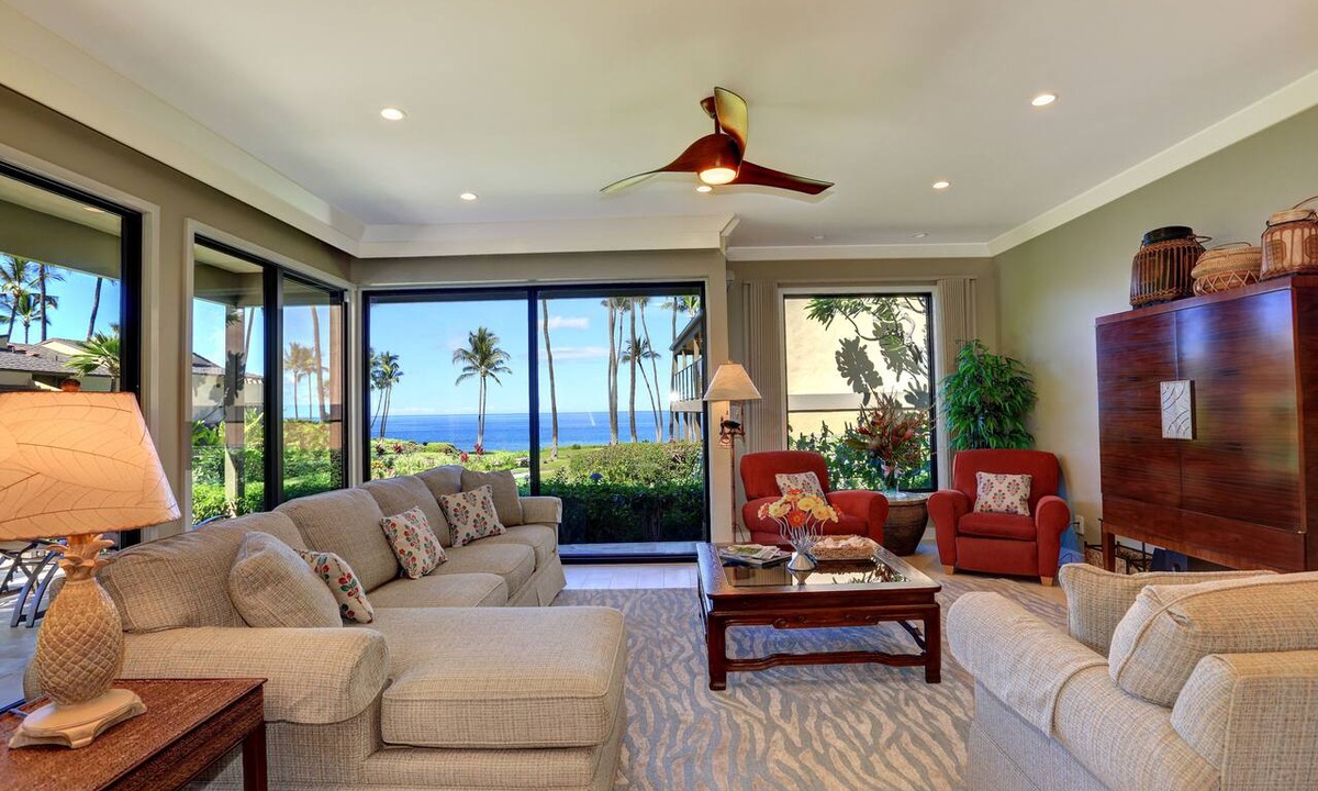 Wailea Condo | Prime Ground-Floor Hideaway with Expansive Oceanfront Views – Wailea Elua #1403