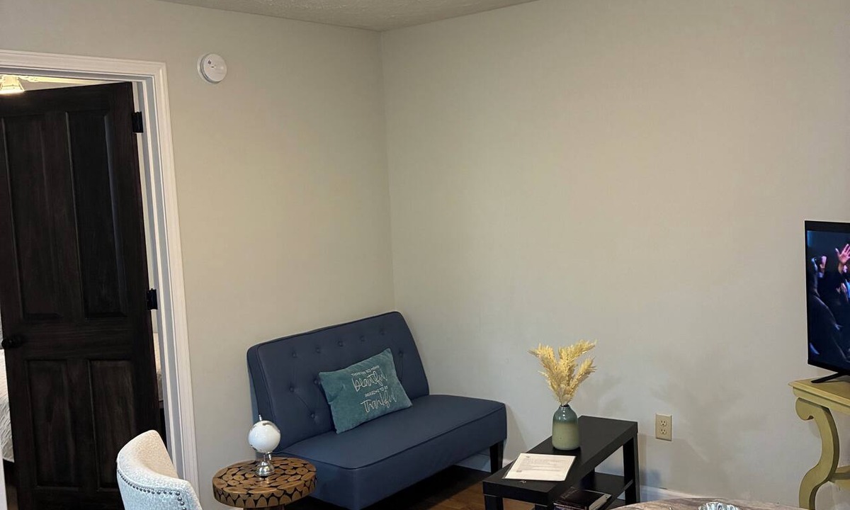Springfield Apartment | Serenity Tiny House, Full Kitchen, Living Room, 1 BDRM, Backyard