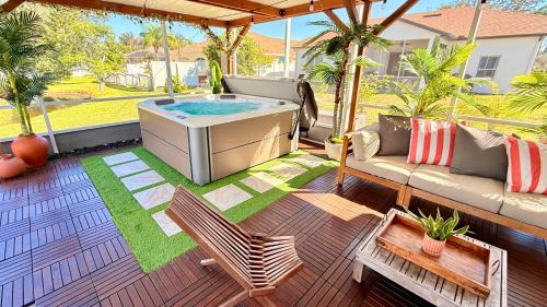 Sabal Harbour Villa | Spacious 5BR Private Home, Heated Pool & Salt Water Spa, Minutes from Beaches