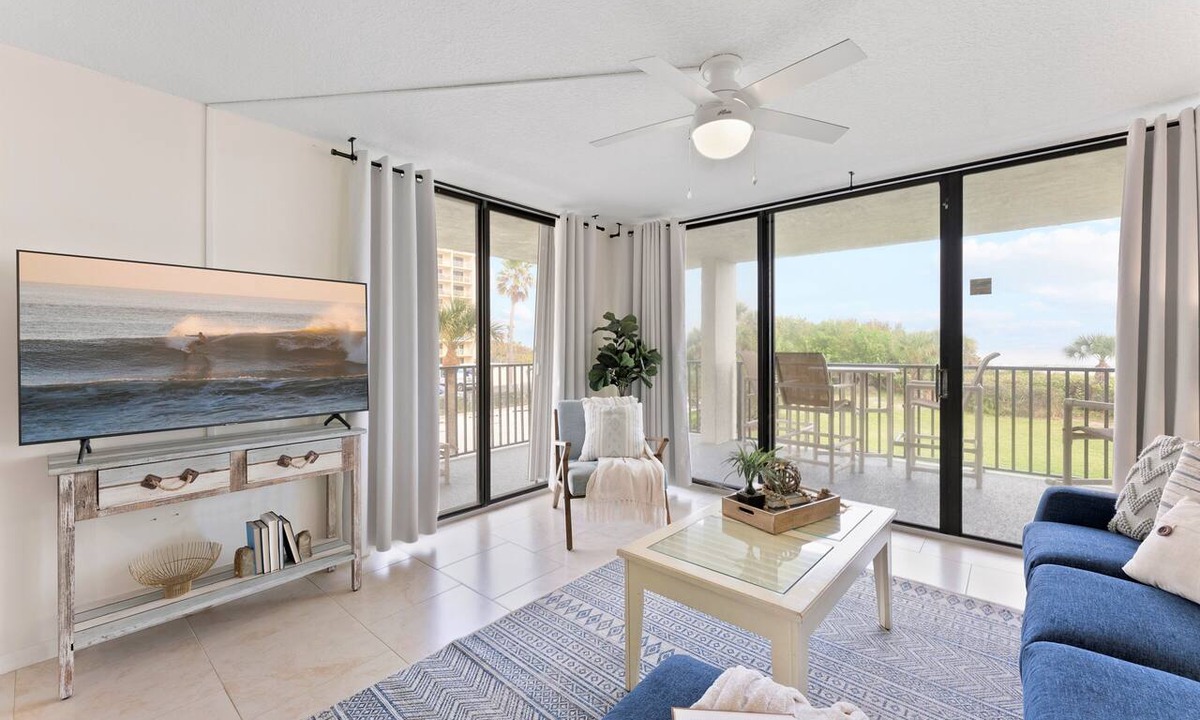 Port Canaveral Condo | ☀️ Sun-Kissed Escape l Oceanfront Condo w/Private Balcony l Pool, Hot Tub & Tennis