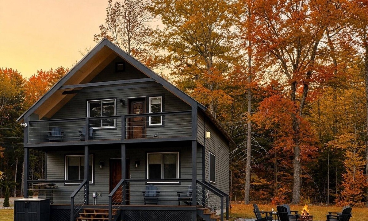Stratton Cabin | The MountainTop - Stratton & Mt Snow - Fire Pit