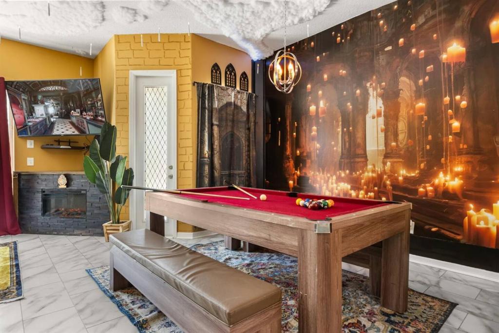 Tuscan Hills Villa | Theme Home with Heated Pool Spa and Game Room
