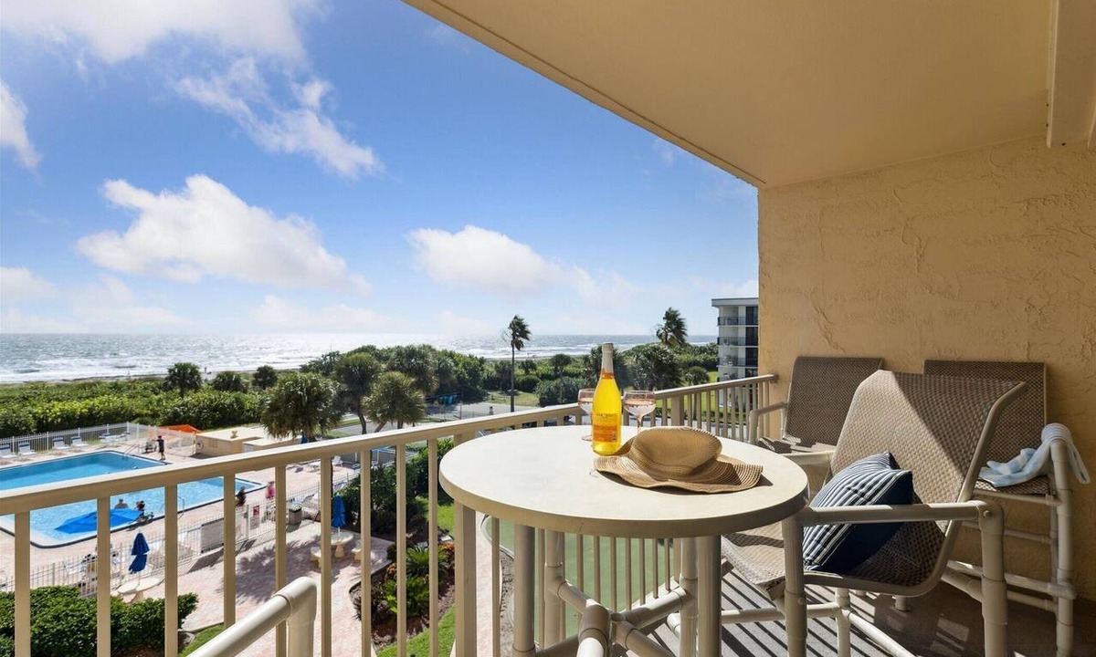 Port Canaveral Condo | Ultimate Beach Getaway | 3BR Direct Oceanfront Condo w/Stunning Balcony Views! 🌴