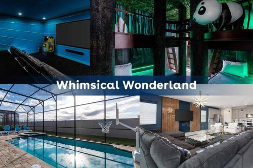 Four Corners Villa | Villa Near Disney with Treehouse BR, Theater & Arcade