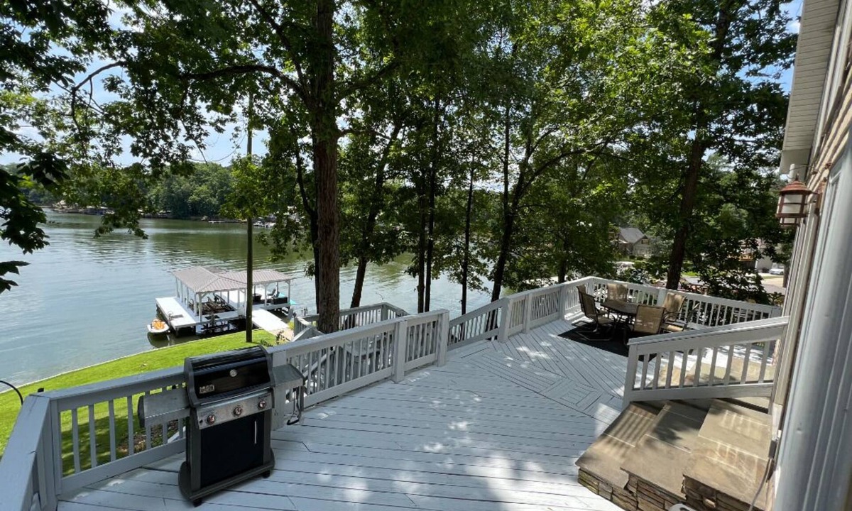 Jackson House | Waterfront Home, Deck and Large Dock