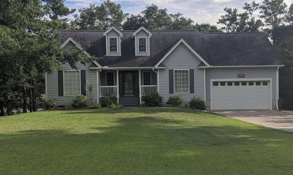 Shallotte House | Waterfront Home on tidal creek with Fishing Dock, 5 miles to Ocean Isle Beach