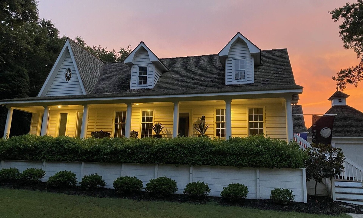 Sea Acres House | Welcome to the Pearl! Classic architecture, modern design, Chanel inspired.